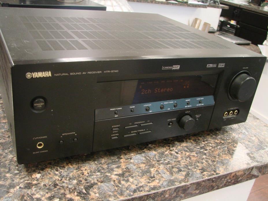 Yamaha HTR-5740 6.1-Channel Home Theater AV Receiver w/Cinema DSP, Digital Input