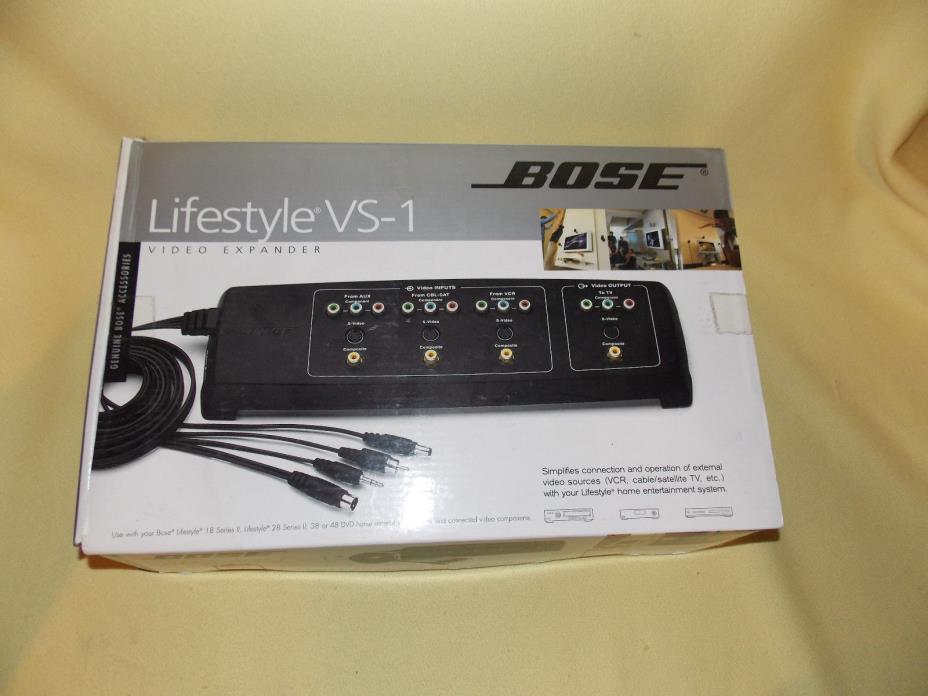 NEW IN BOX BOSE LIFESTYLE VS-1 VIDEO EXPANDER