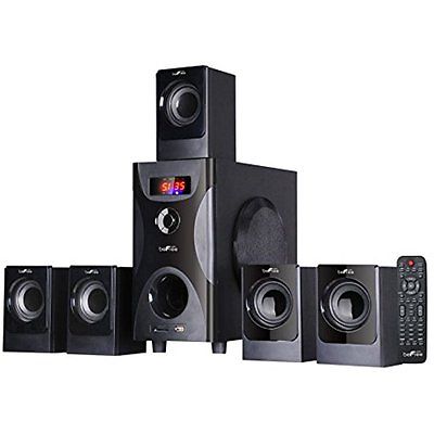 BFS-425 Surround Sound Systems Bluetooth Speaker &ndash Black Home Audio &