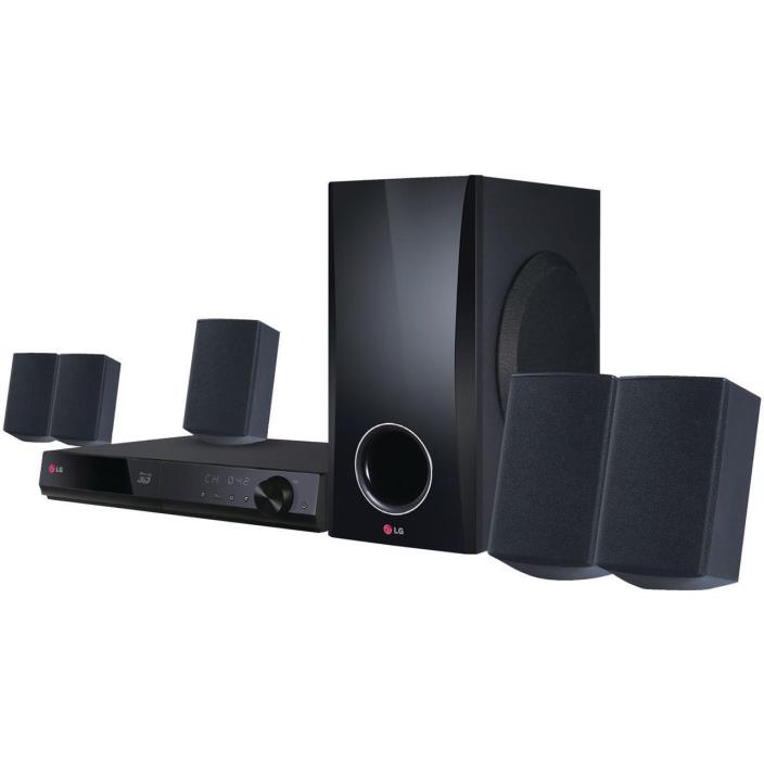 New LG Electronics 500W 3D BluRay Home Theater System w/ Smart TV Fast Shipping!