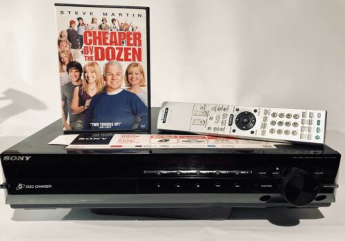Sony DVD Home Theatre System Receiver 5 Disc Changer DAV-HDX285 w/ Remote