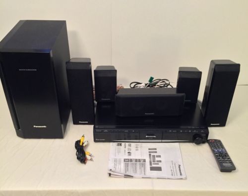 Panasonic SA-PT660 Home Theater 5.1 Surround Sound System Stereo With Speakers
