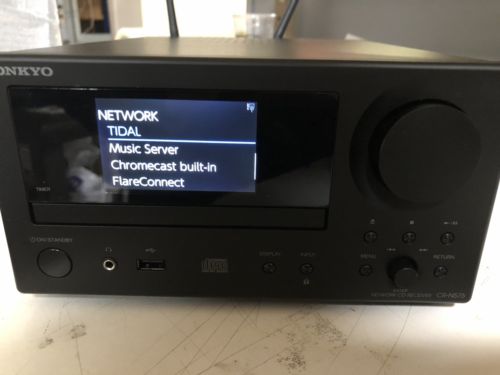 Onkyo Network Hi-Fi CD System Black (CS-N575)