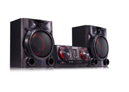 LG Hi-Fi Shelf System LG Louder CJ45 720W RMS Bluetooth Karaoke  Auto DJ Sharing