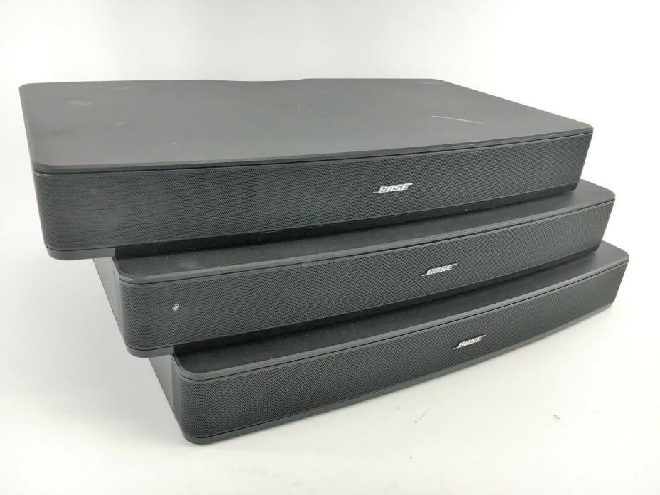 Lot of 3 Bose Solo TV Sound System 410376 No Power For Parts
