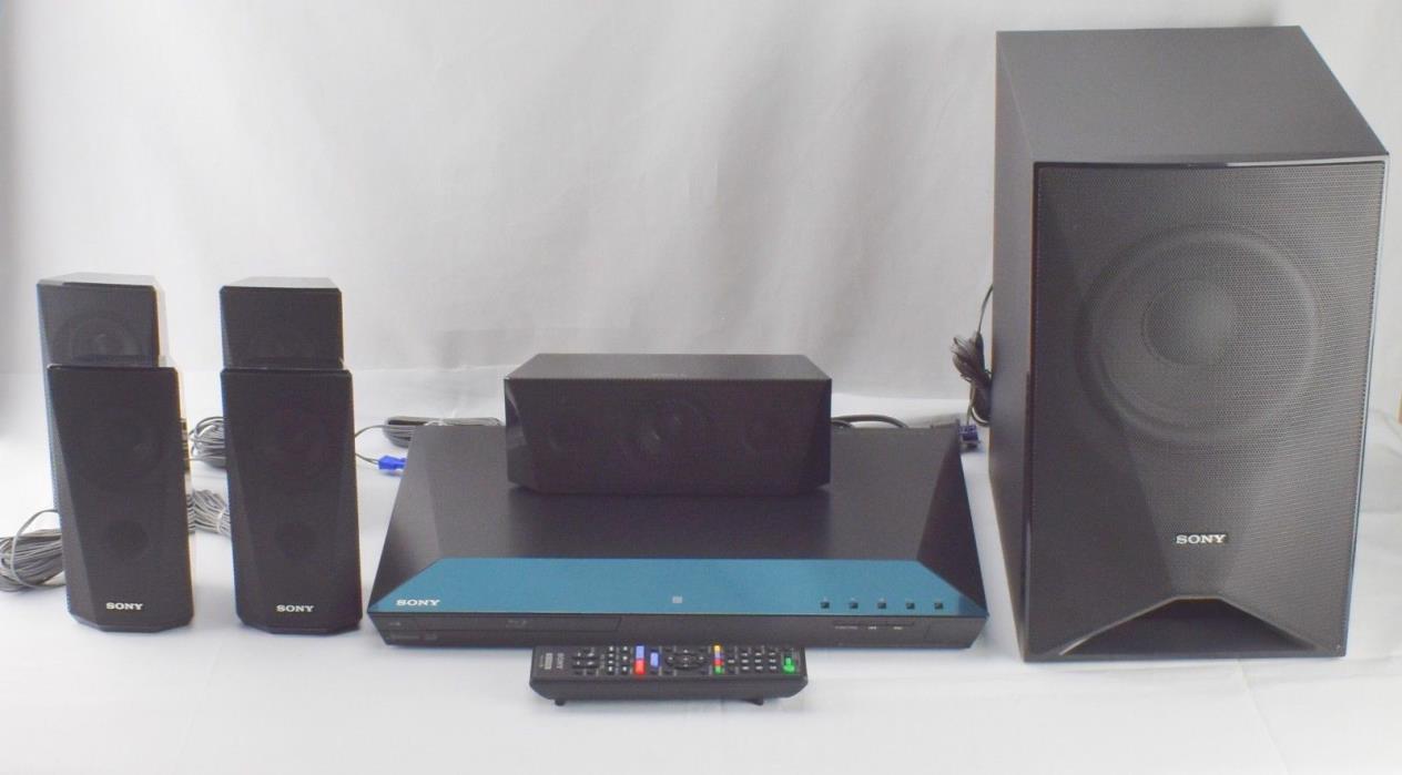 GENUINE Sony - 5.1-Ch. 3D Smart Blu-Ray Wifi Home Theater System - BDV-E3100