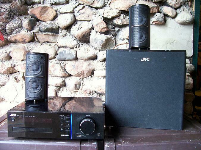 JVC TH-F3 - DVD receiver - compact digital surround sound system - 5.1 - HDMI
