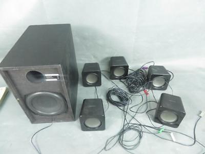 Phillips Complete Set 5 Speakers 1 Subwoofer HTB3524/F7 Impedance:4
