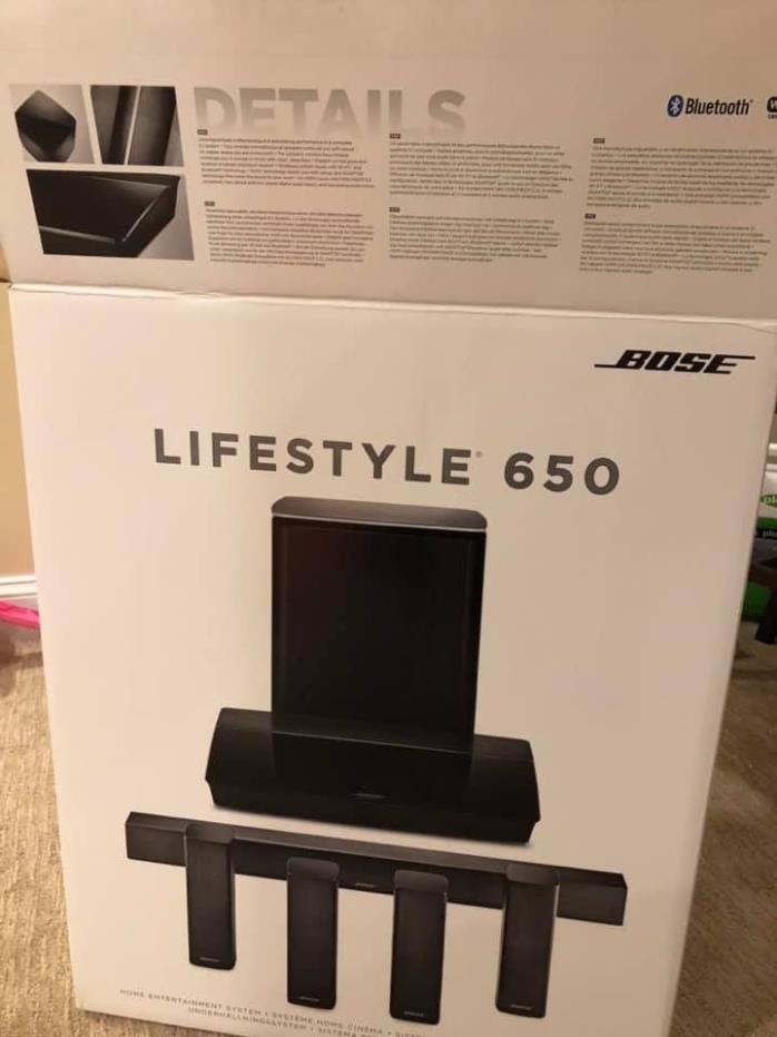 Bose Lifestyle 650 7616831110 Home Theater System