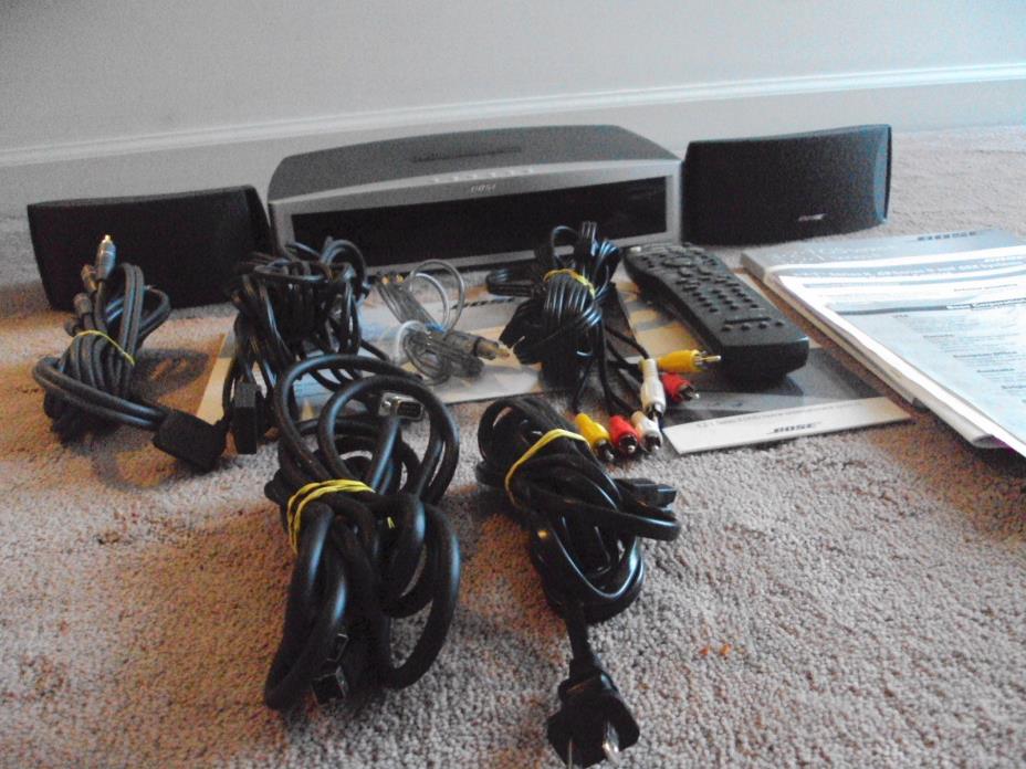 Bose 321 GS Series ii Home Theater System Amazing Sound! Manual And Demo Disc