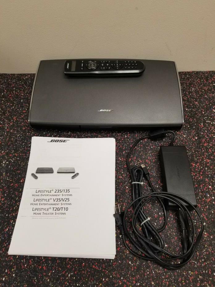Bose AV35 Console Lifestyle V25/V35/235/135 Power Cord, Remote, Cables, Manual