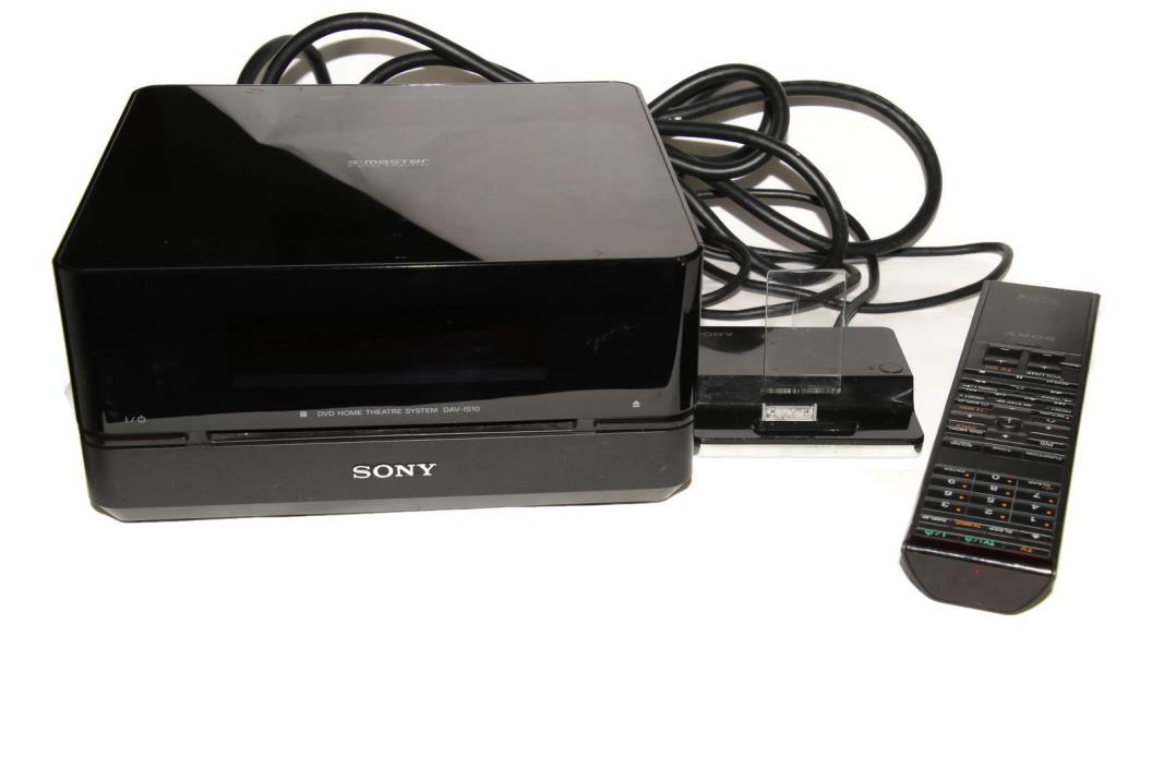 Sony DAV-IS10 S-Master Digital Amplifier DVD Receiver HCD-IS10 TDM-IP1 RM-ADP018