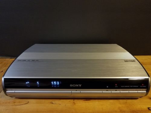 SONY DAV-X1 S-Force Home Theater Receiver Aluminum Case Platinum DVD Super Audio