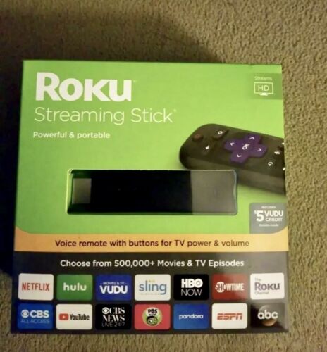 Roku Streaming Stick (6th Generation) 3800R - Black