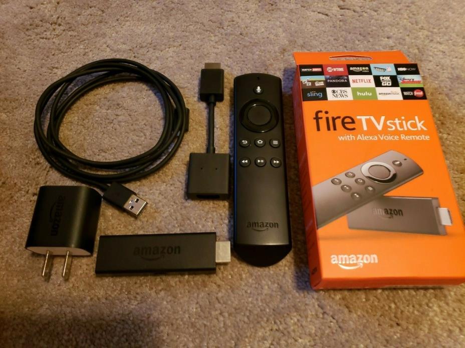 Amazon Fire TV Stick with Voice Remote Media Streamer USED (1st Gen) W87CUN