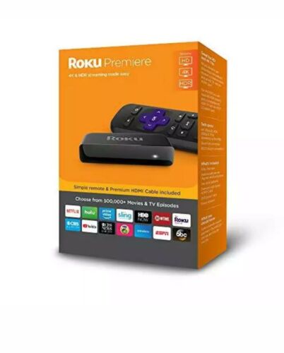 Roku Premiere 3920R 4K/HDR/HD Media Streamer 2018 - NEW RELEASE