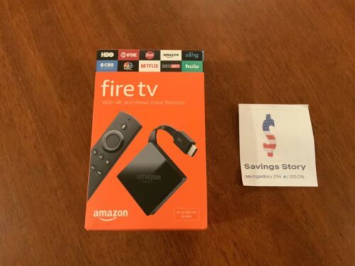 Amazon Fire TV (3rd Generation) 4K Streaming Media Player and Alexa Voice Remote