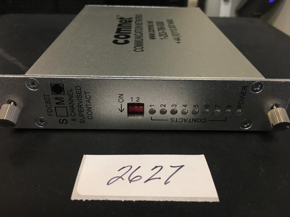 COMNET FDC80T 8 CHANNEL SUPERVISED CONTACT