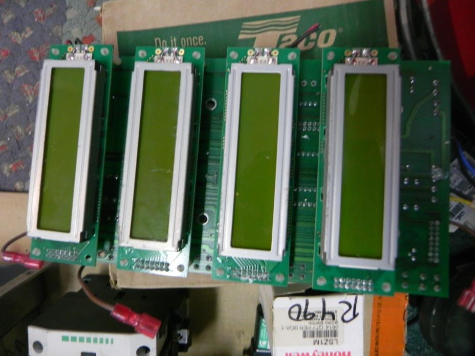 #437 LCD Display Panel Board Dmc 20261A Optrex Lot of 4 / Unitec LCDMUX6