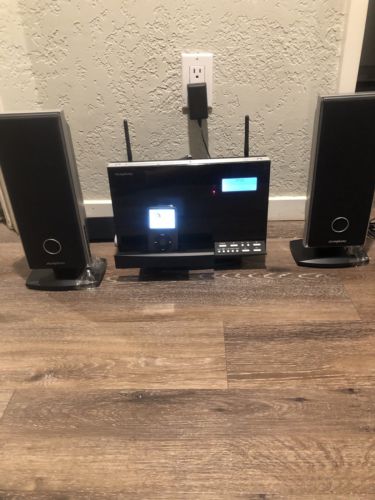 iSymphony W2C Radio Dock Stereo Wireless Speakers USB Port Aux SD apple iPhone