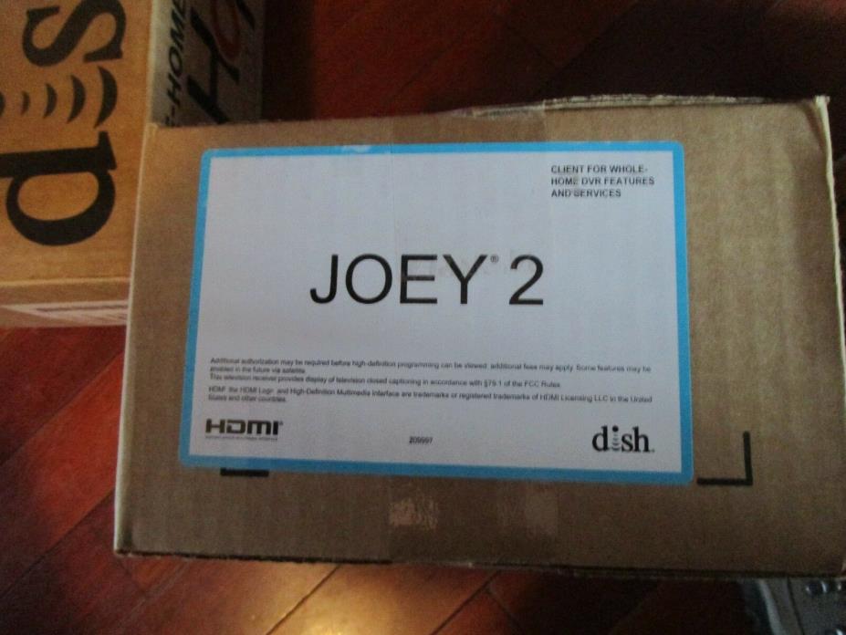 NEW DISH Network Joey 2.0  CLIENT FOR WHOLE HOME DVR FEATURES AND SERVICES