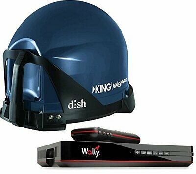 KING VQ4550 Tailgater Bundle - Portable Satellite TV Antenna and DISH Wally H...