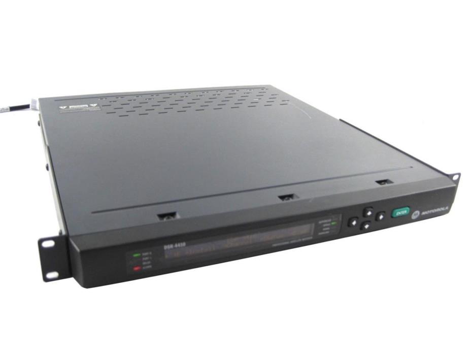 Motorola DSR-4400 NTSC PAL Video Audio DVB-ASI Commercial Satellite Receiver