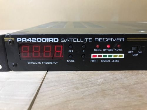Pico PR-4200 IRD Satellite TV Receiver Sl