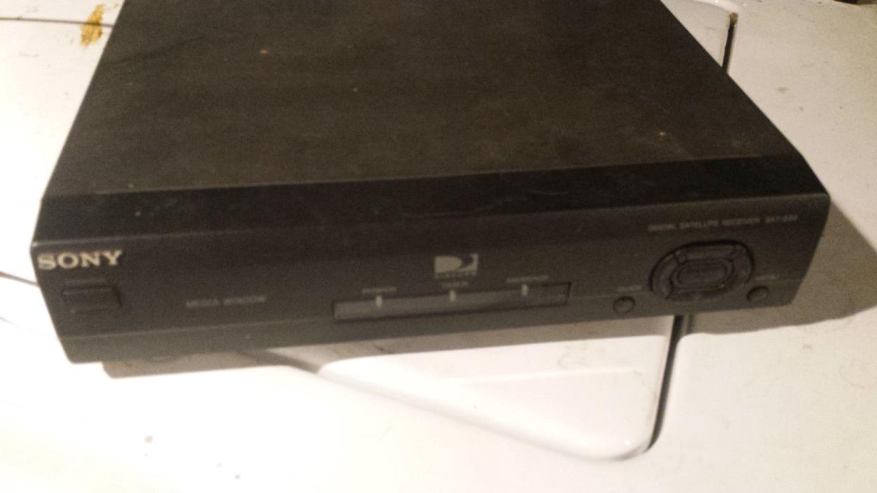 Used DirectTv  Sony Digital Satellite Receiver SAT-B50 & Power Cord TV