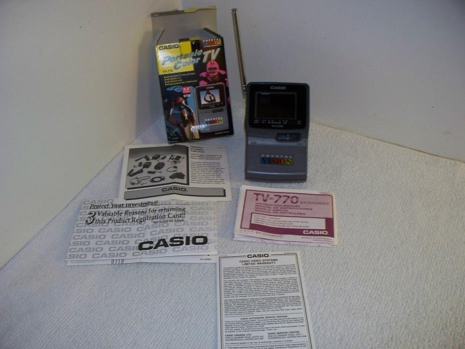 New In Box - Casio Portable HR-LCD Color 2.3
