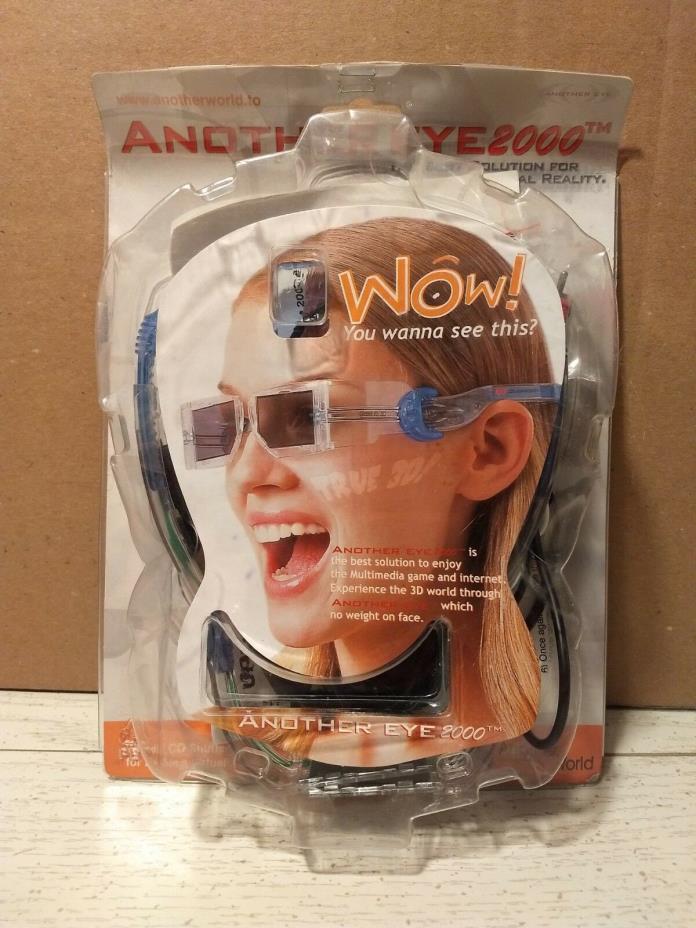 Another Eye 2000 Another World CRT Gaming Goggles Glasses NIP
