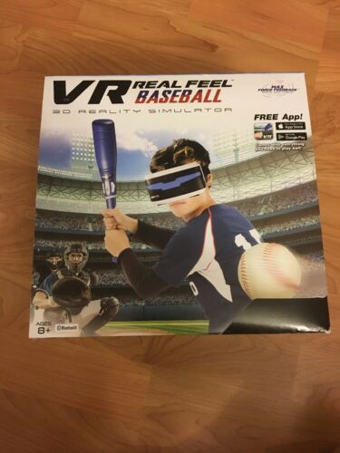 VR Real Feel Baseball 3D Virtual Reality Game Simulator - New!