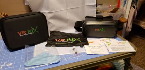 USED VR KIX Virtual Reality Headset 3D Glasses VR 360 degree Viewer