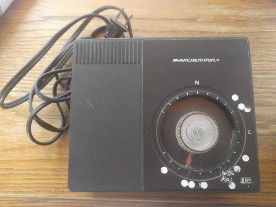 Antenna Rotor Control Archerotor Radio Shack Model 15-1225A Vintage