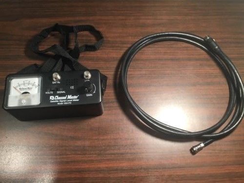 Channel Master Satellite Signal Level Meter Model1004IFD