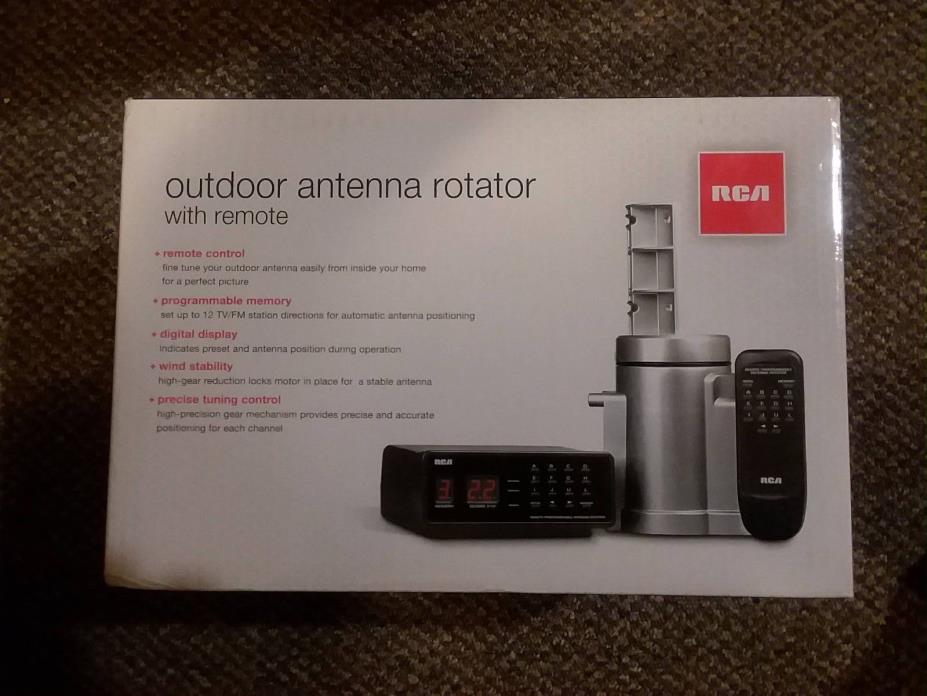 RCA Outdoor Rotator with Remote and Automatic Programmable Antenna Rotor VH226F