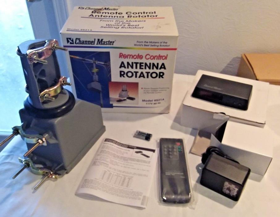 Channel Master 9521a Antenna Rotator with Remote Control NEW in an Opened Box