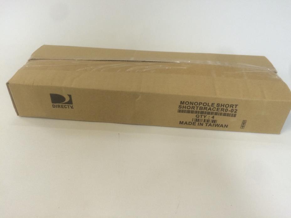 DirecTV shortbracer0-02, new box of 4