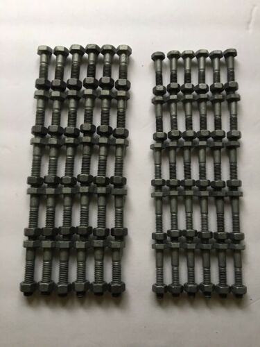 To fit Rohn 25G tower bolt kit bolts&nut set of 30 each Galvanized  1/4” & 5/16”