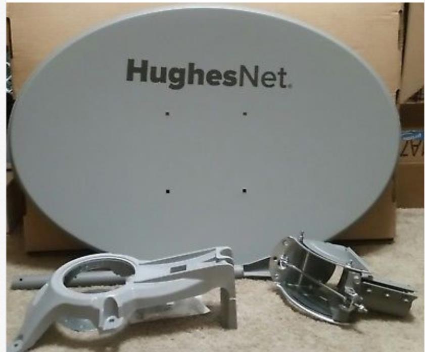 Hughesnet Internet Satellite Dish, Mounting Kit (no modem or radio)