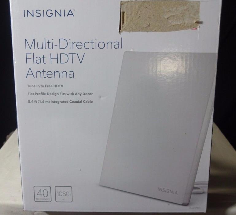 Insignia Multidirectional HDTV Antenna White NS-ANT715
