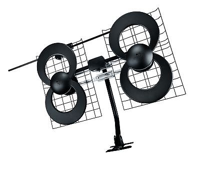 ClearStream 4V Indoor/Outdoor HDTV Antenna with Mount - 70 Mile Range N/A