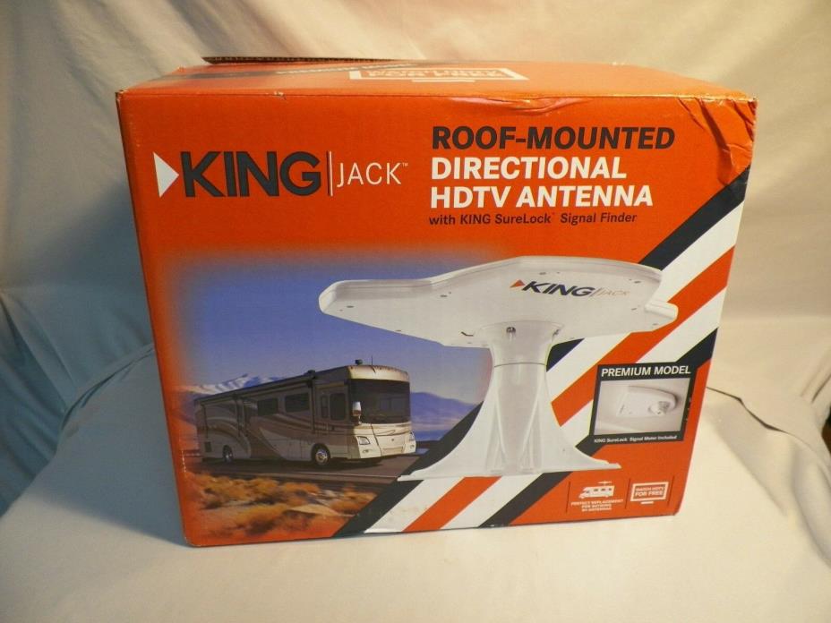 KING OA8500 Jack HDTV Directional Over-the-Air Antenna with Mount and Signal ...
