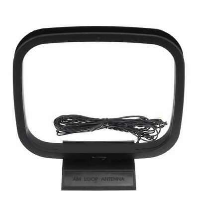 AM-3P AM FM Loop Antenna With 3-pin Mini Connector For Home Audio Theater System