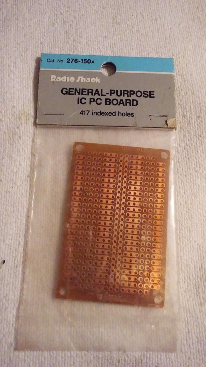 Radio Shack General Purpose IC/PC Board(417 indexed holes)