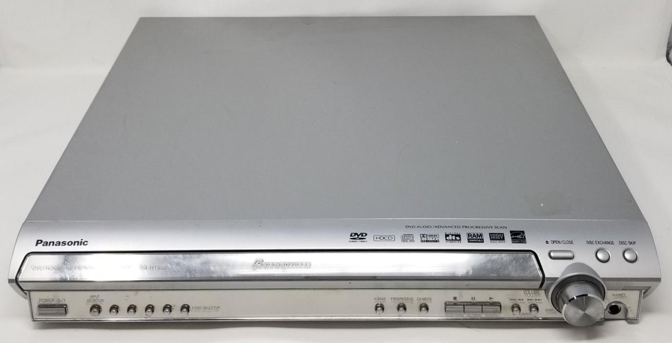 Panasonic SA-HT930 DVD/CD Home Theater Sound System Receiver Only - Ships FREE