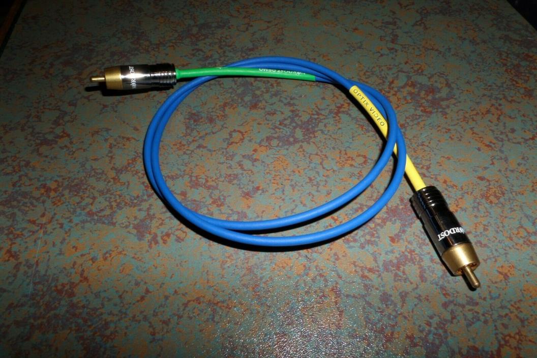 Nordost Optix Video 1M Digital Cable RCA To RCA - Makes A Great Dig Audio Cable
