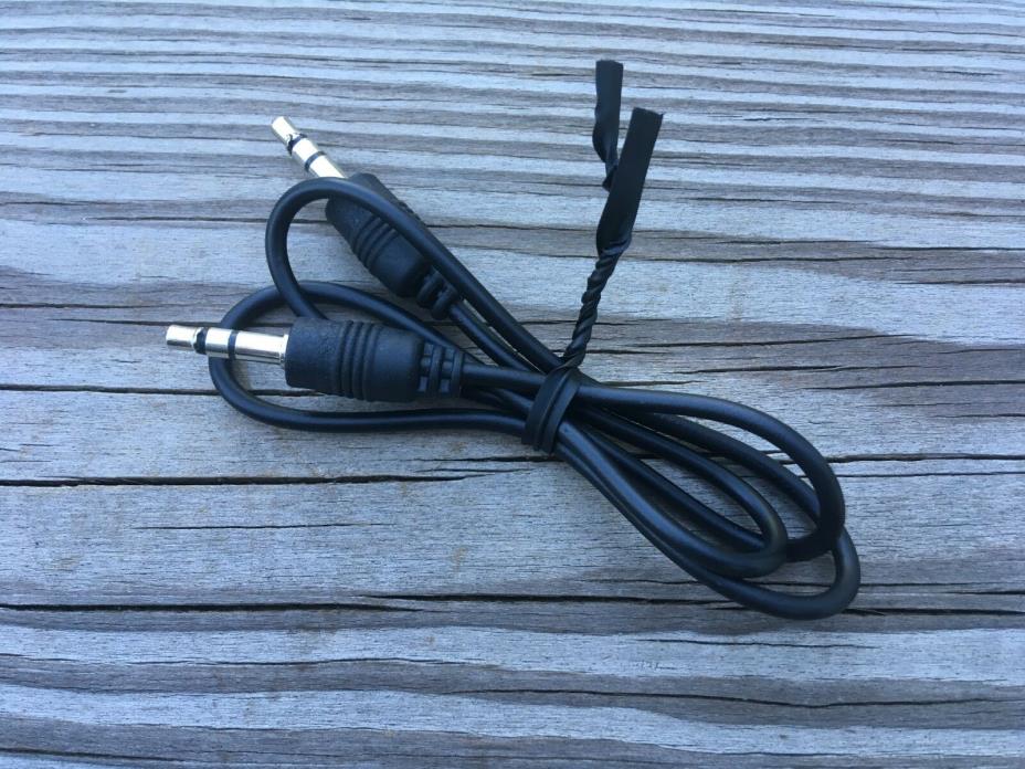 Brand New Generic 3.5mm Male to Male Audio Cable, For Mobile Devices, Black.