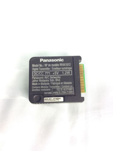 Panasonic RFAX1036 Digital Wireless Transmitter Free Shipping