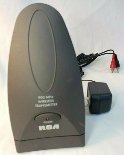 RCA 900 MHZ Wireless Audio Transmitter WSP200 Unit Power Source & Adapters
